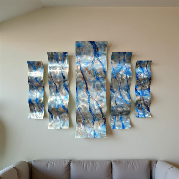 Tidal Rhythms - Contemporary Metal Panel Series