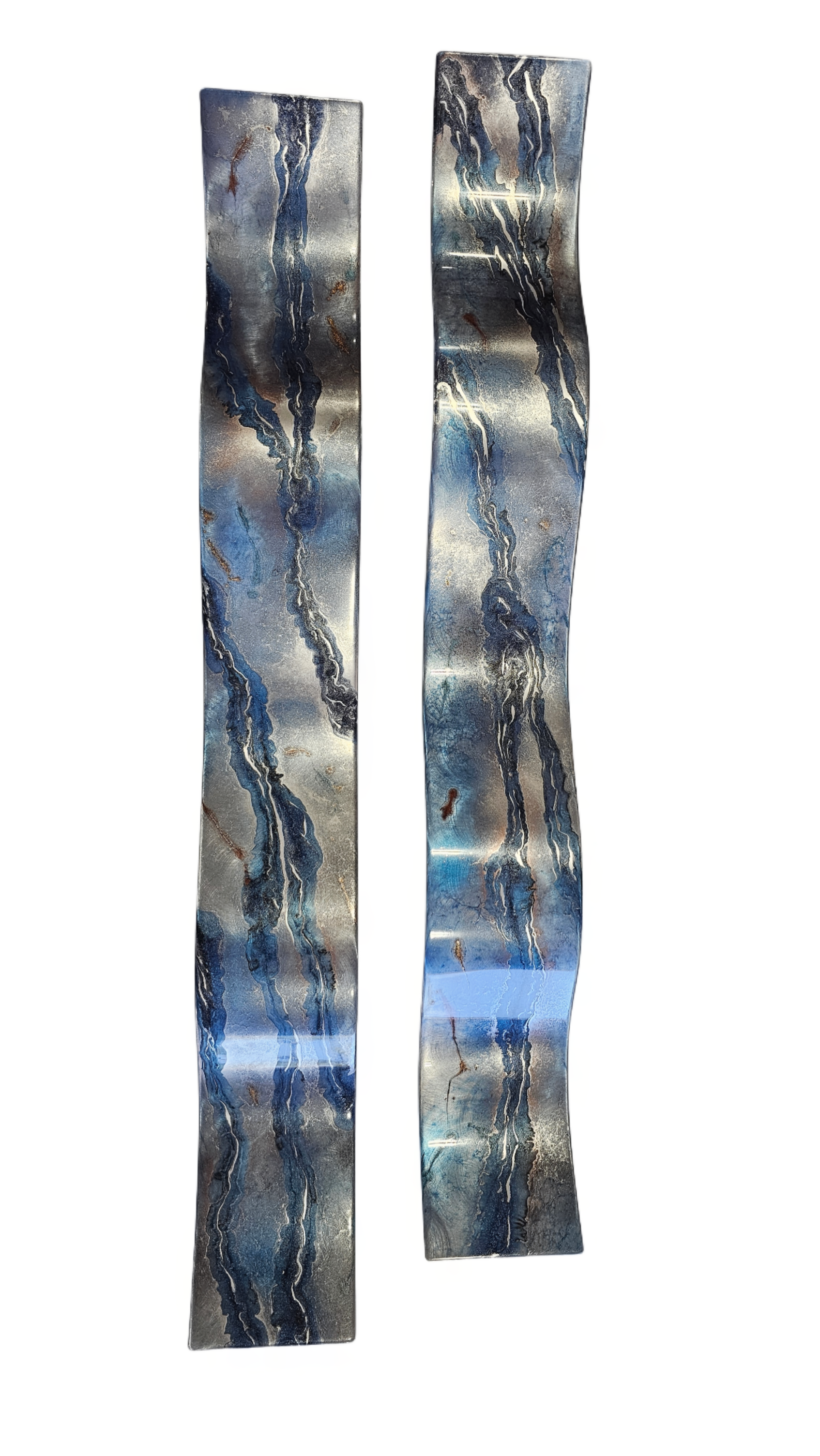 6x48 Wave Sets – Metal Art By Design